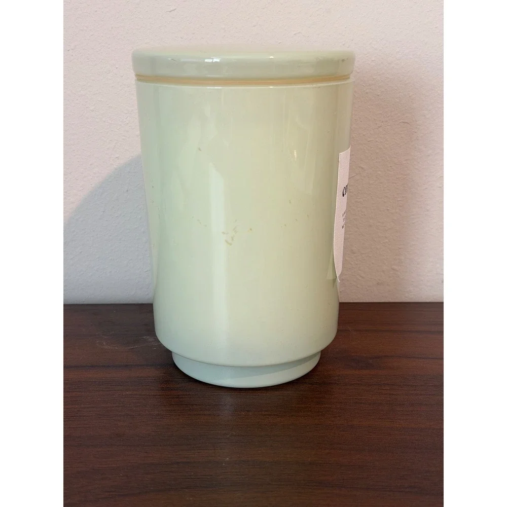 Place & Time Confidence Sparkling Pear Bellini 19oz Sage Green Jar Candle NEW